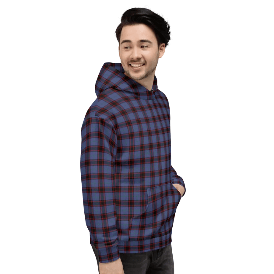 Rutherford Clan Tartan Hoodie product image (5)