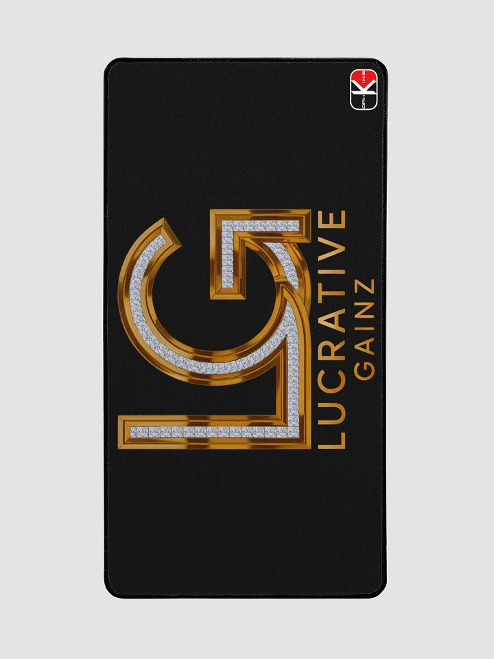 Lucrative Gold Diamonds Desk Mat product image (2)
