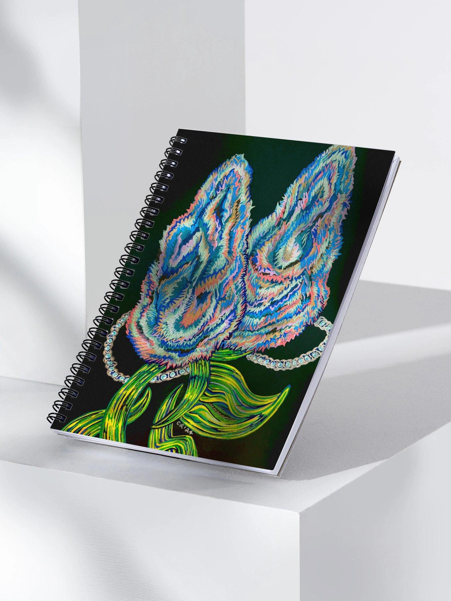 Flowers & Chains 2 Spiral Journal product image (3)