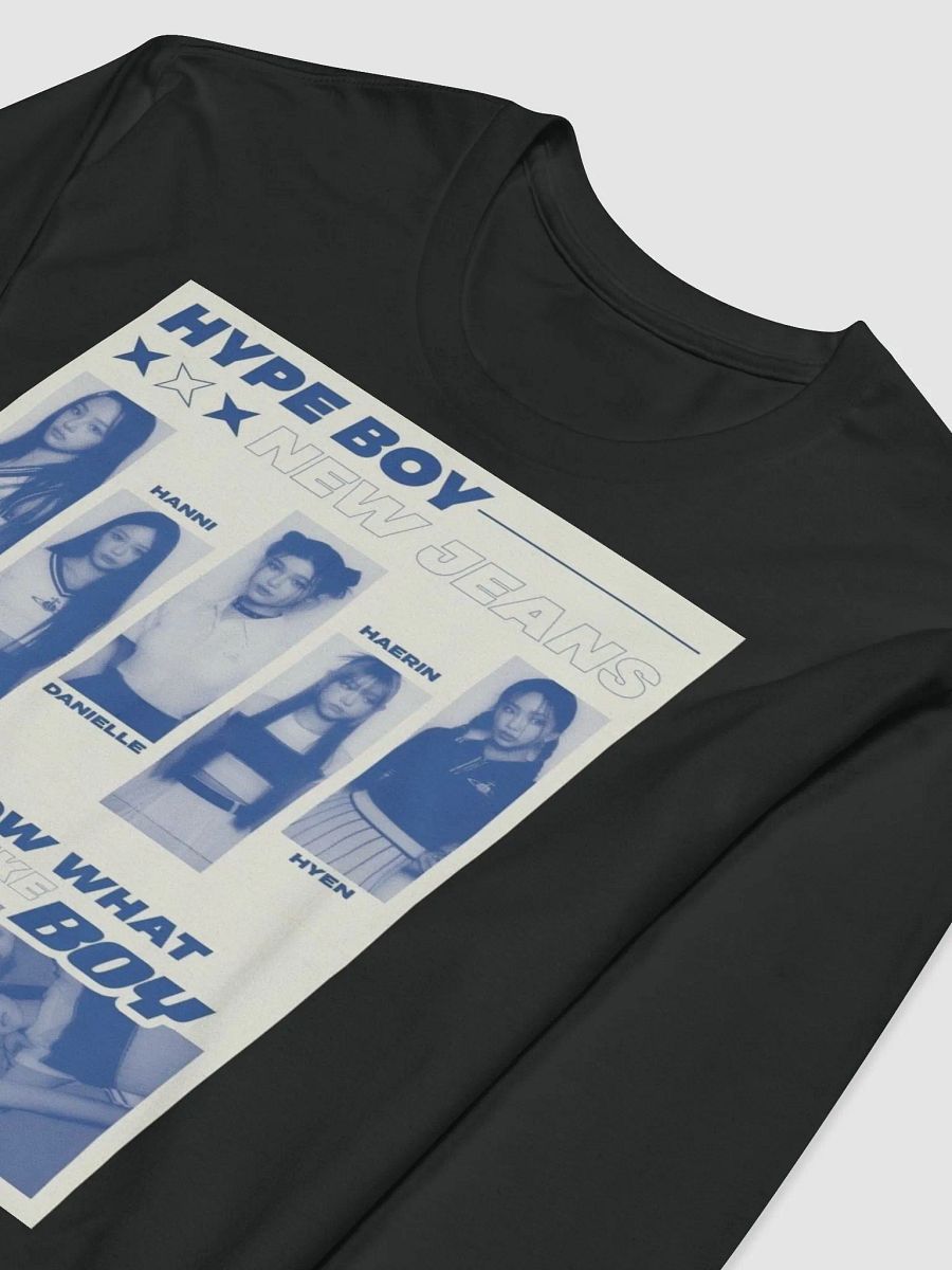Hype Boy New Jeans Long Sleeve Shirt product image (3)