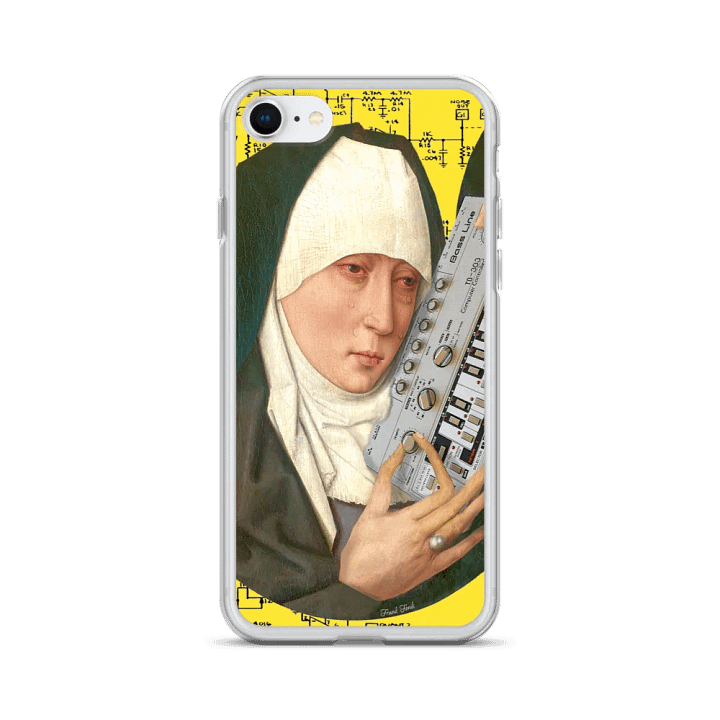Mater Dolorosa meets Roland TB 303 by Frank Fonik Techno EDM Clear Case for iPhone® product image (24)