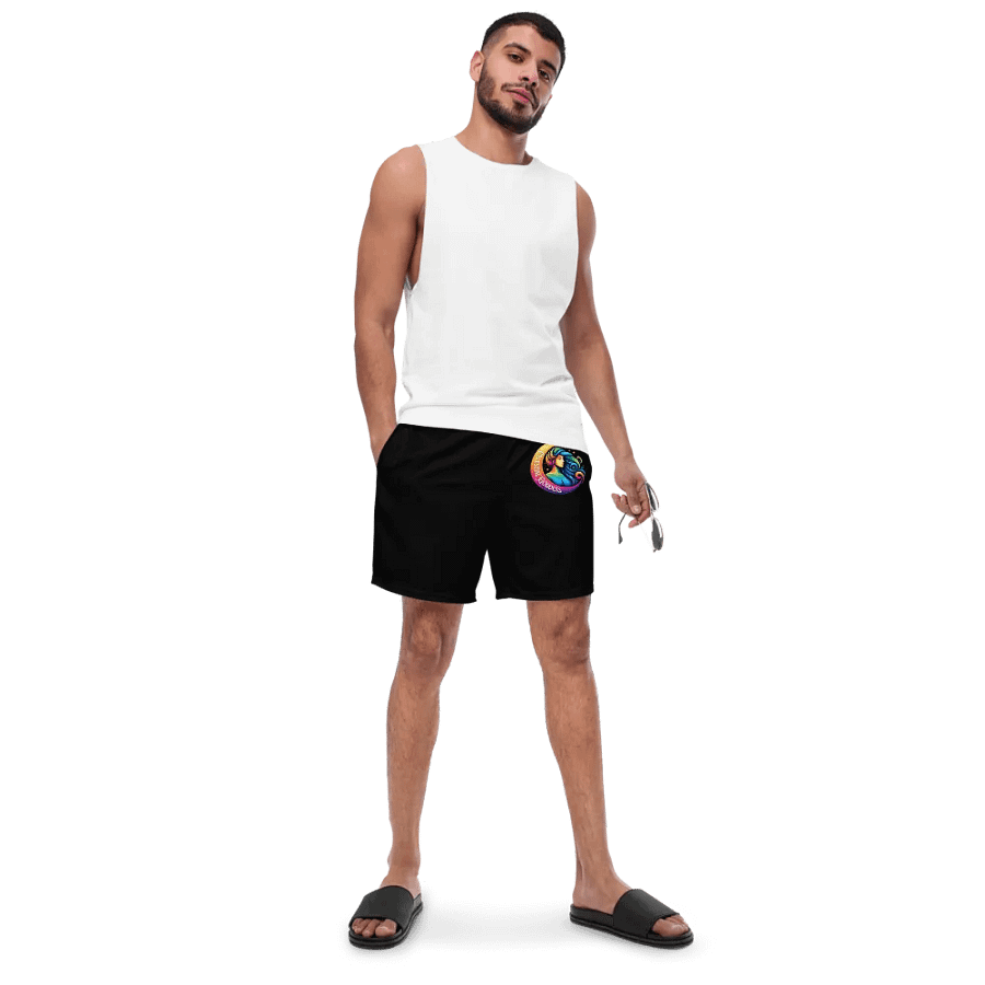Celestial Crescent Moon Swim Trunks product image (5)