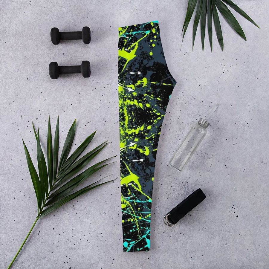 Leggings – Color Splash Print for Vibrant & Bold Style product image (2)