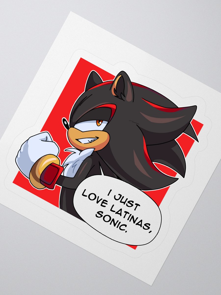 Shadow I Love Latinas Sticker product image (2)