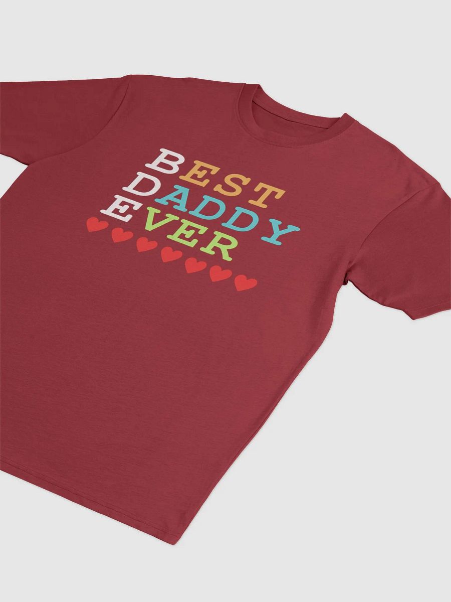 Best Daddy Ever Cotton Heritage Men's Premium Heavyweight Tee product image (8)