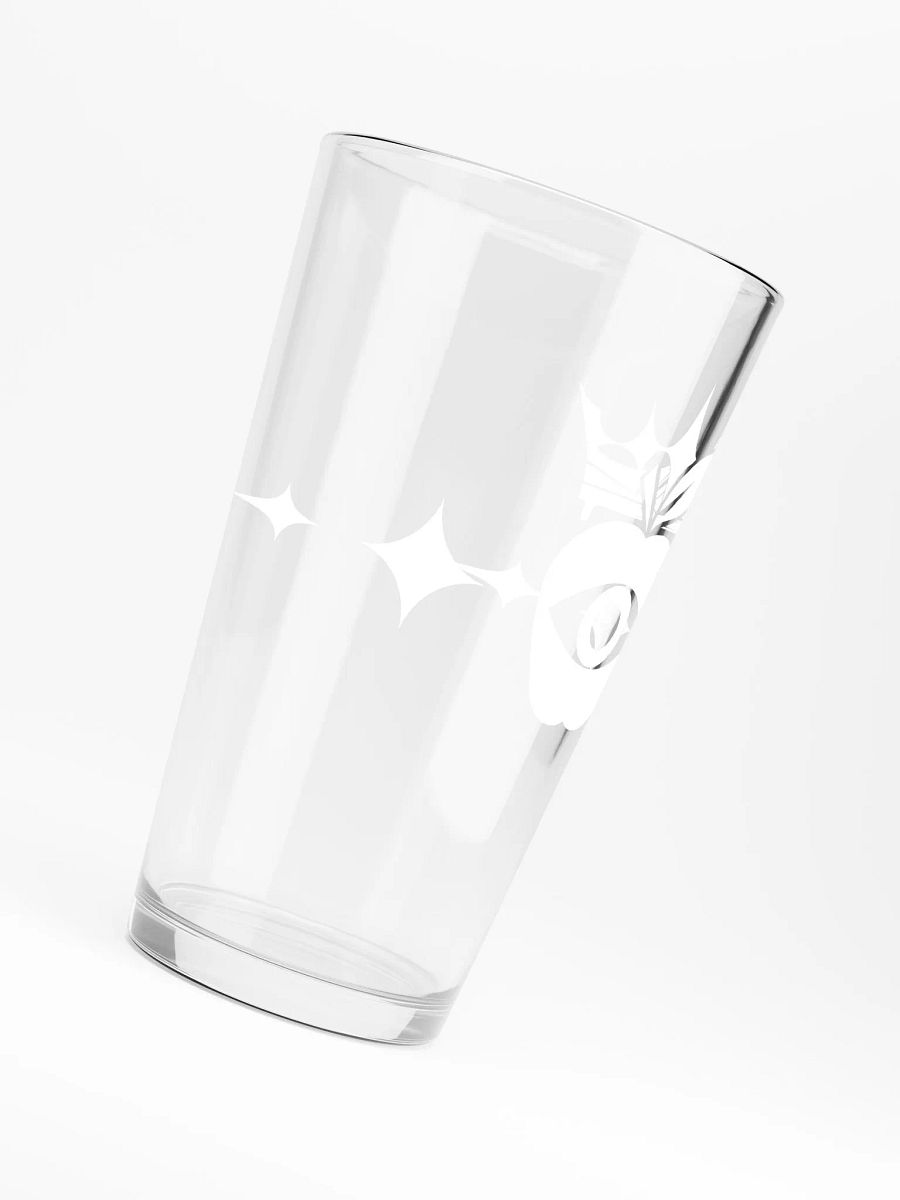 Crowned Apple (White) ✦ Shaker Pint Glass product image (6)