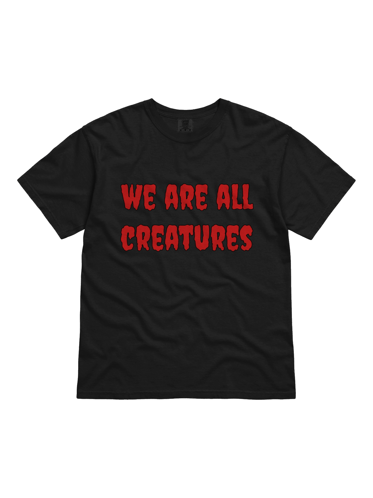 We Are All Creatures Creepy Halloween Shirt product image (1)