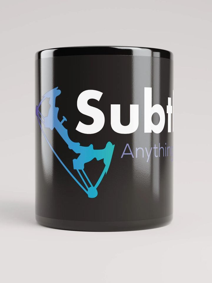 Anything But Subtle - Mug Black product image (1)