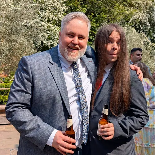 A few photos from @clarefewz' wedding.