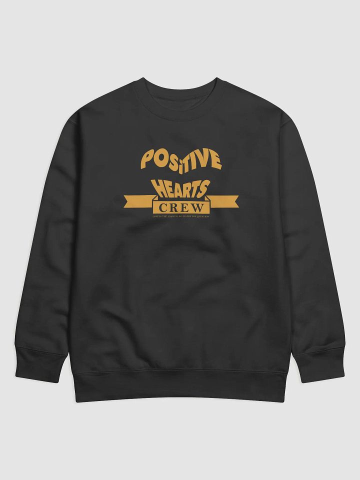 Positive Hearts Crew Premium Sweatshirt product image (1)