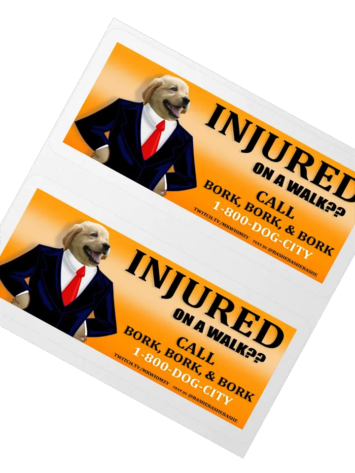 Mr. Peanutbutter, DOG LAWYER Stickers! product image (6)