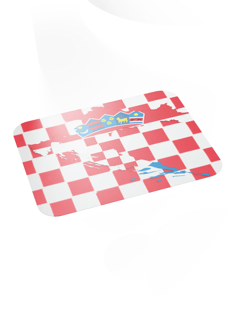 Croatia Pride Mouse Pad product image (4)