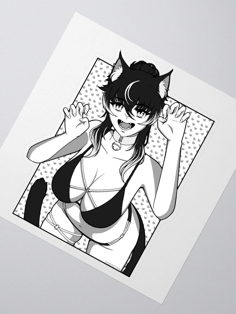 Kat Shaker Clear Sticker product image (5)