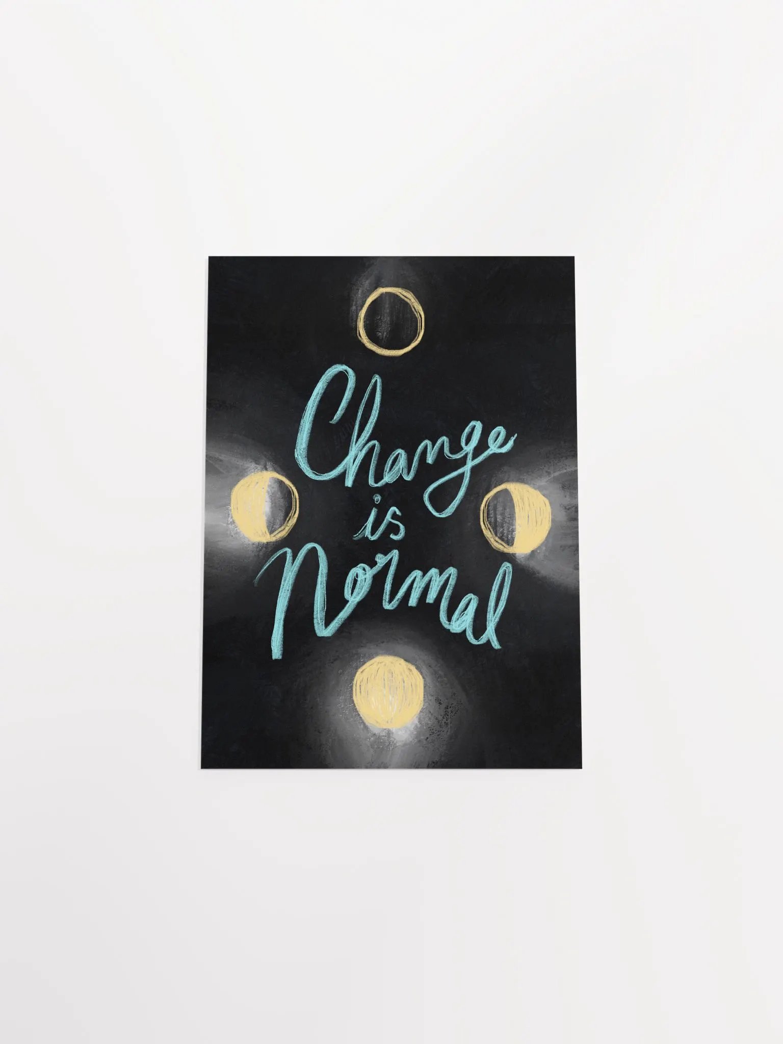 Change Is Normal Art Print product image (19)