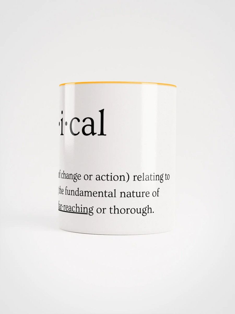 Definition Ceramic Mug in 10 colors - RADICAL product image (40)