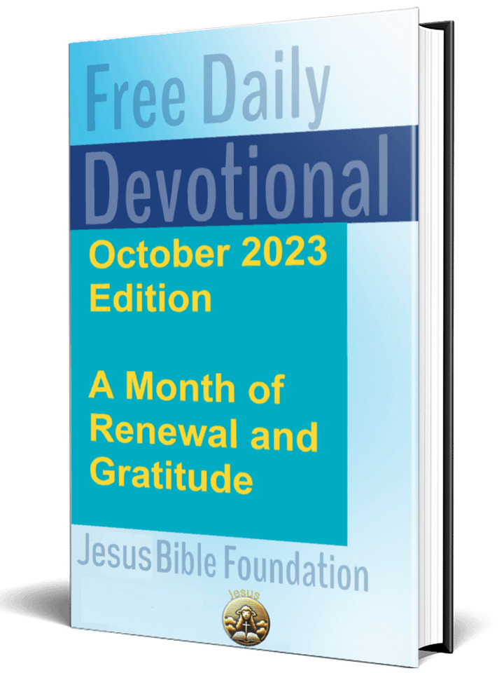 Free Daily Devotional October 2023 Edition: A Month of Renewal and Gratitude product image (1)