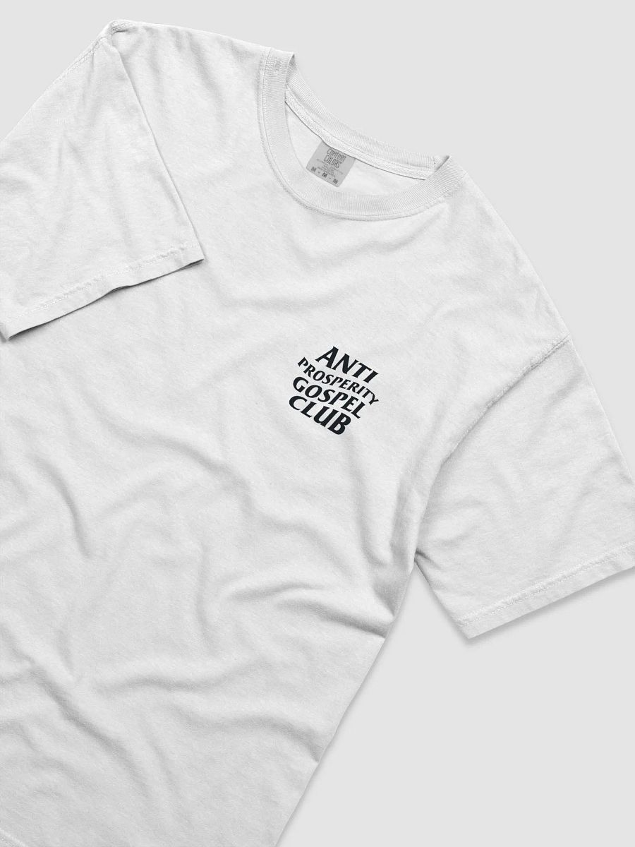 Anti-Prosperity Gospel Club (Black Logo) product image (4)