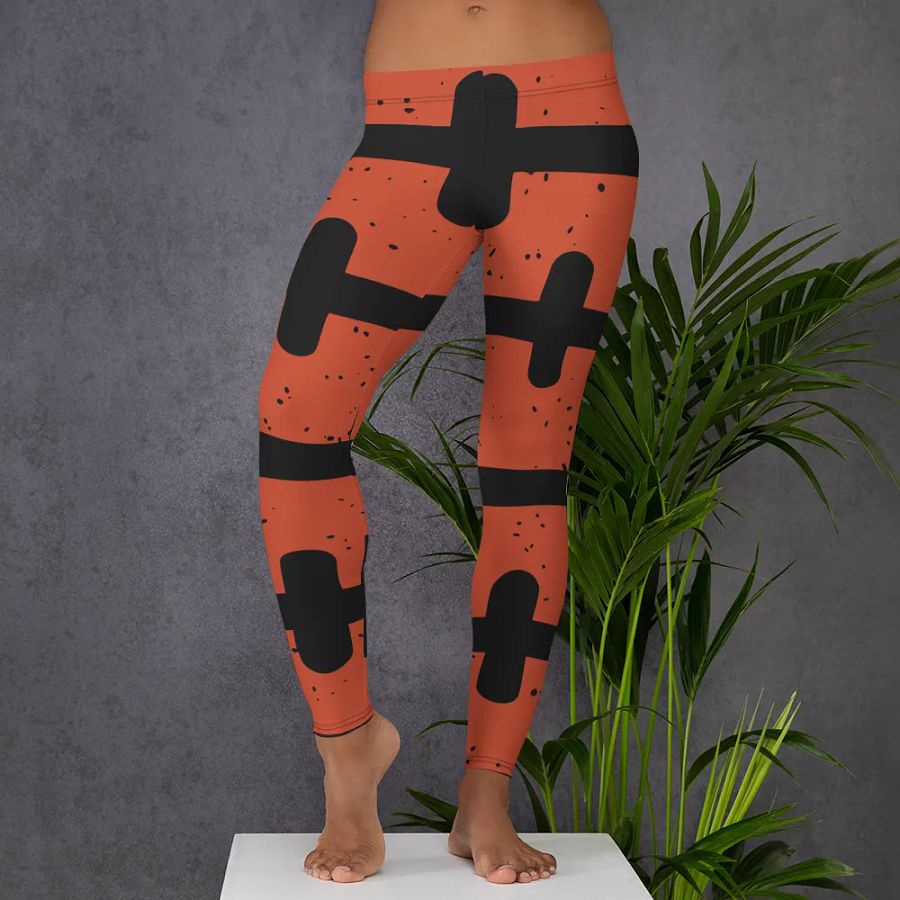 Ethnic Tribal Pattern Leggings – Bold, Cultural & Ultra-Stylish product image (5)