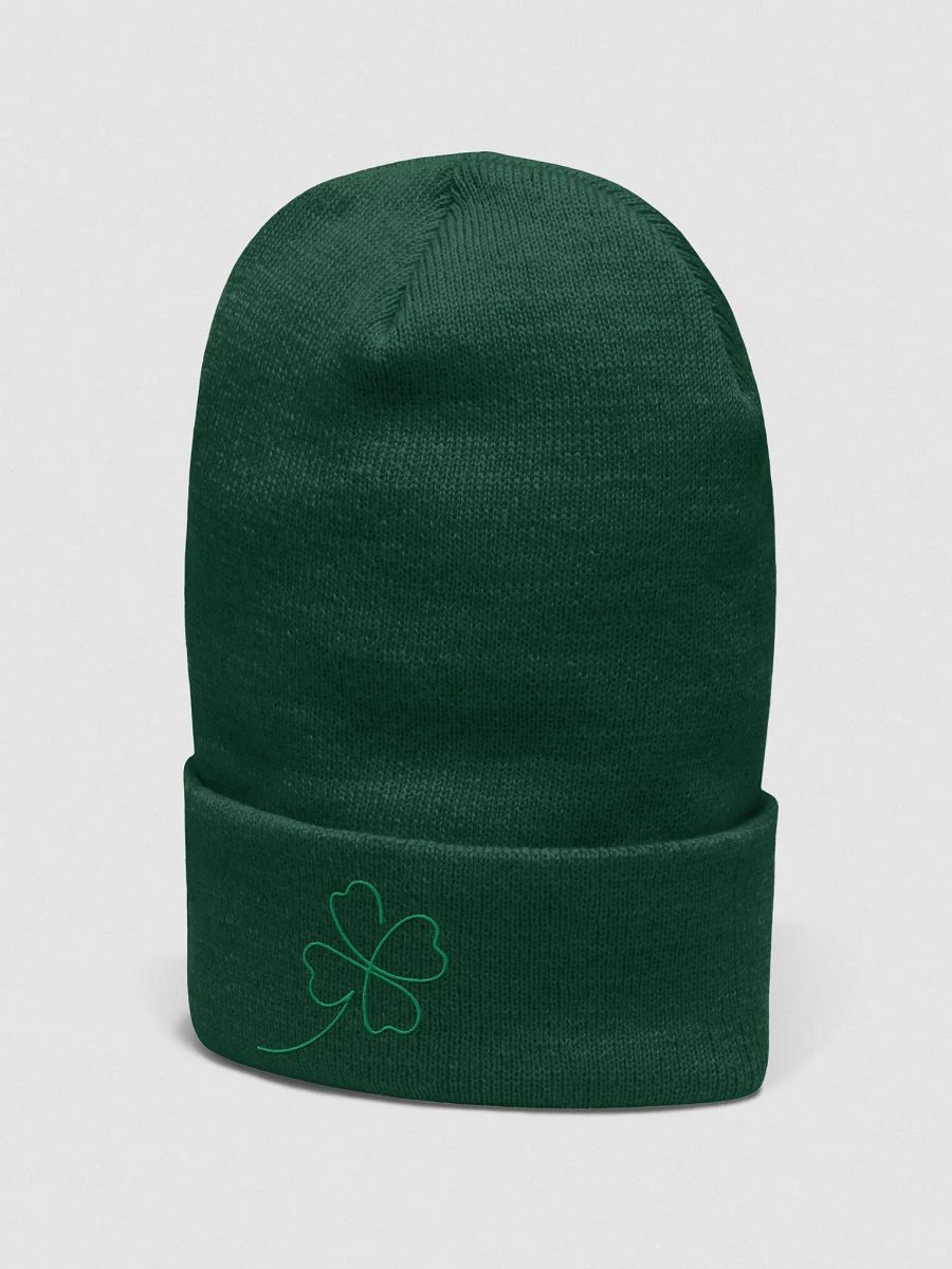 Lucky Clover Scribble Beanie product image (13)