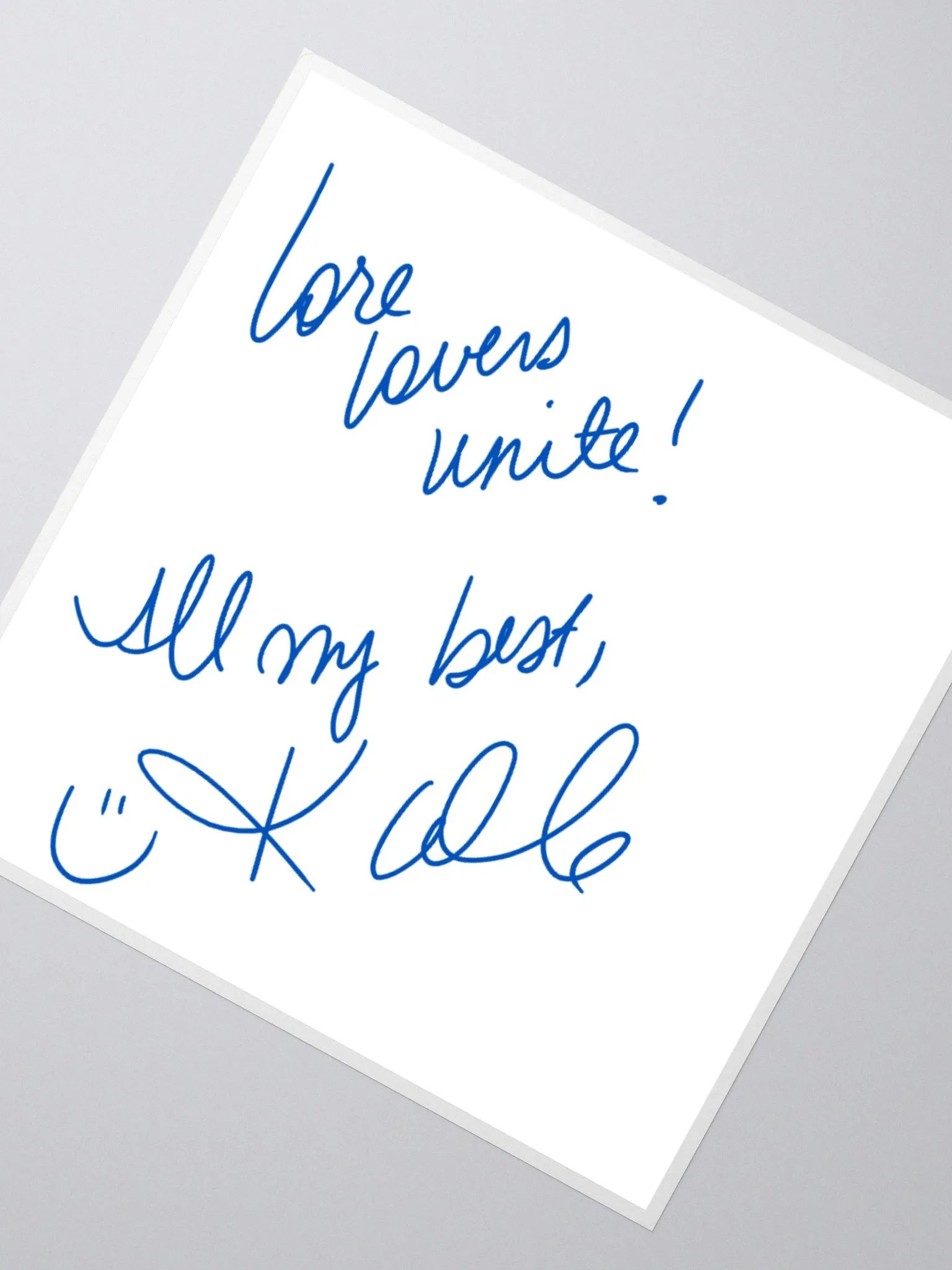 Digitally Signed IAD Bookplate Sticker product image (2)