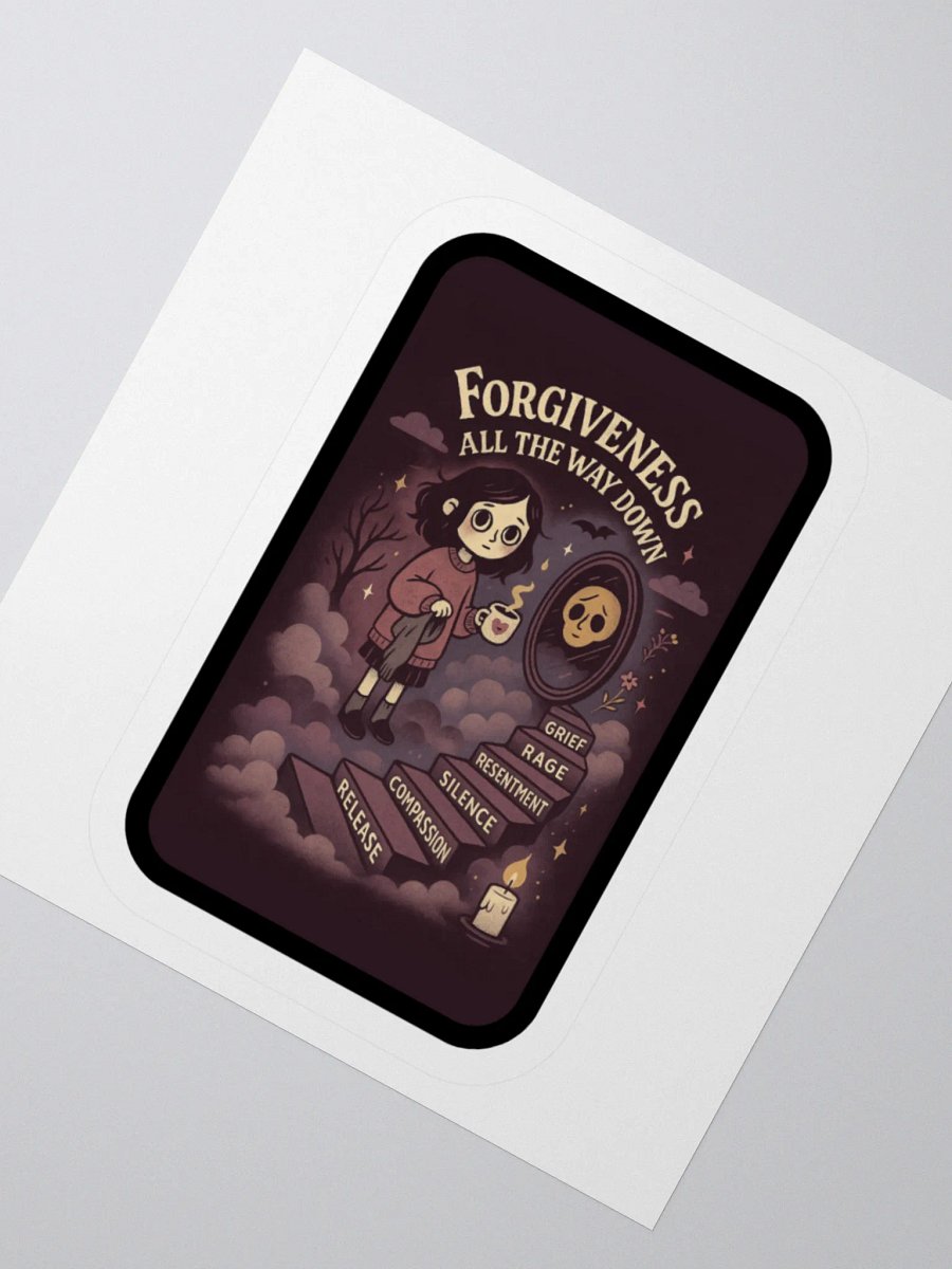 Forgiveness All The Way Down Sticker product image (6)