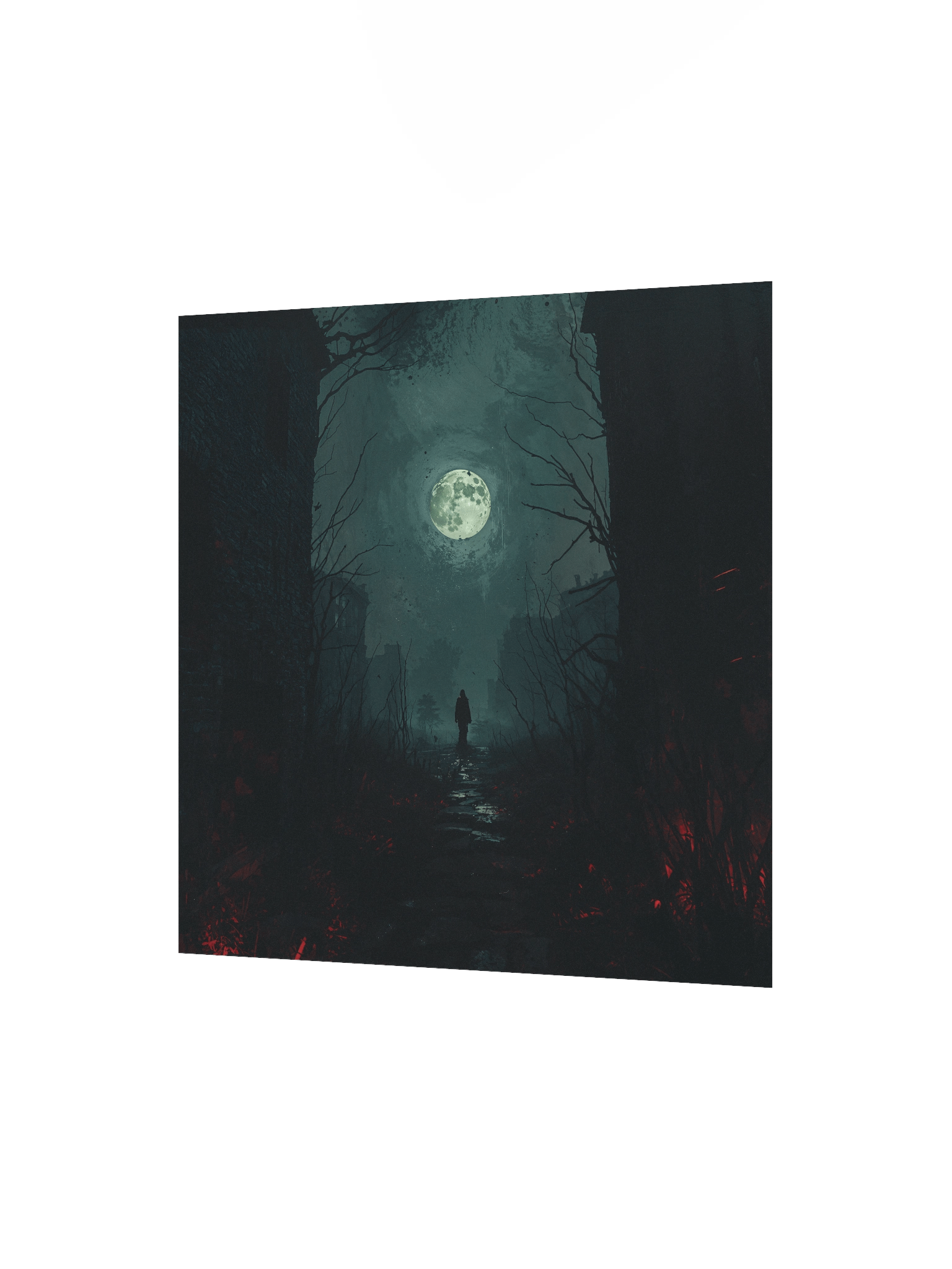 The Moonlit Passage Matte Poster product image (7)
