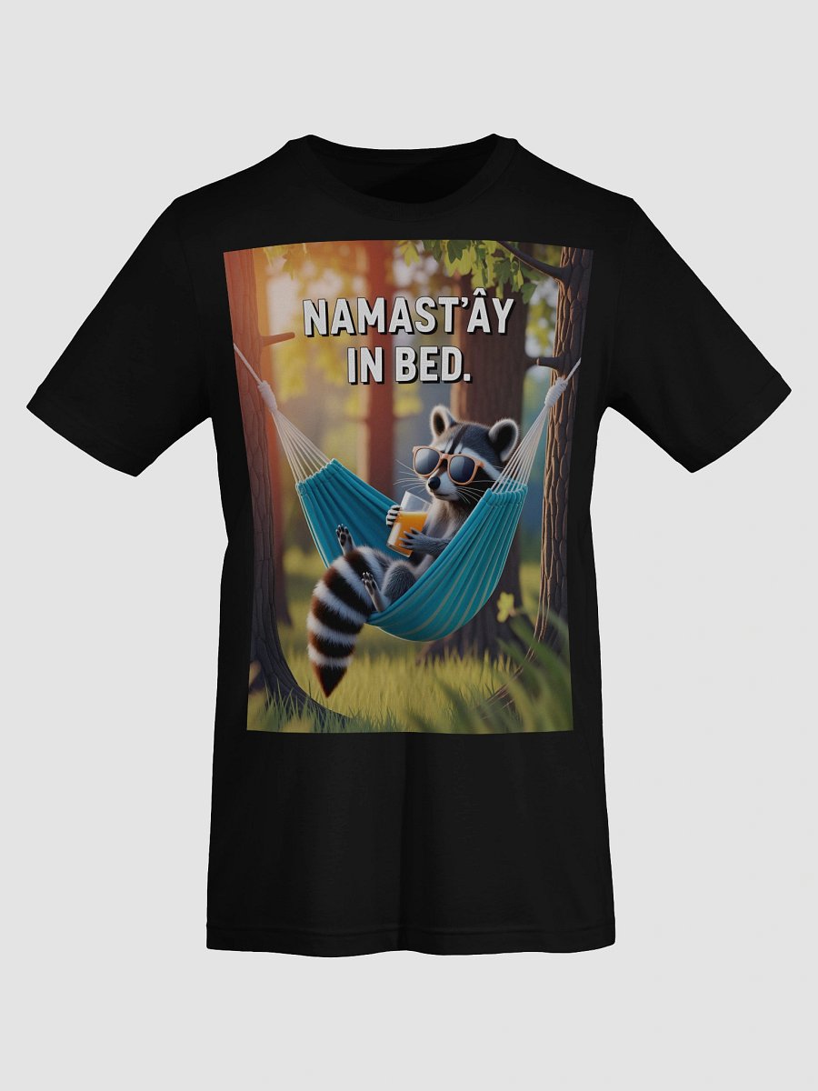 Raccoon Relaxation Graphic Tee product image (68)
