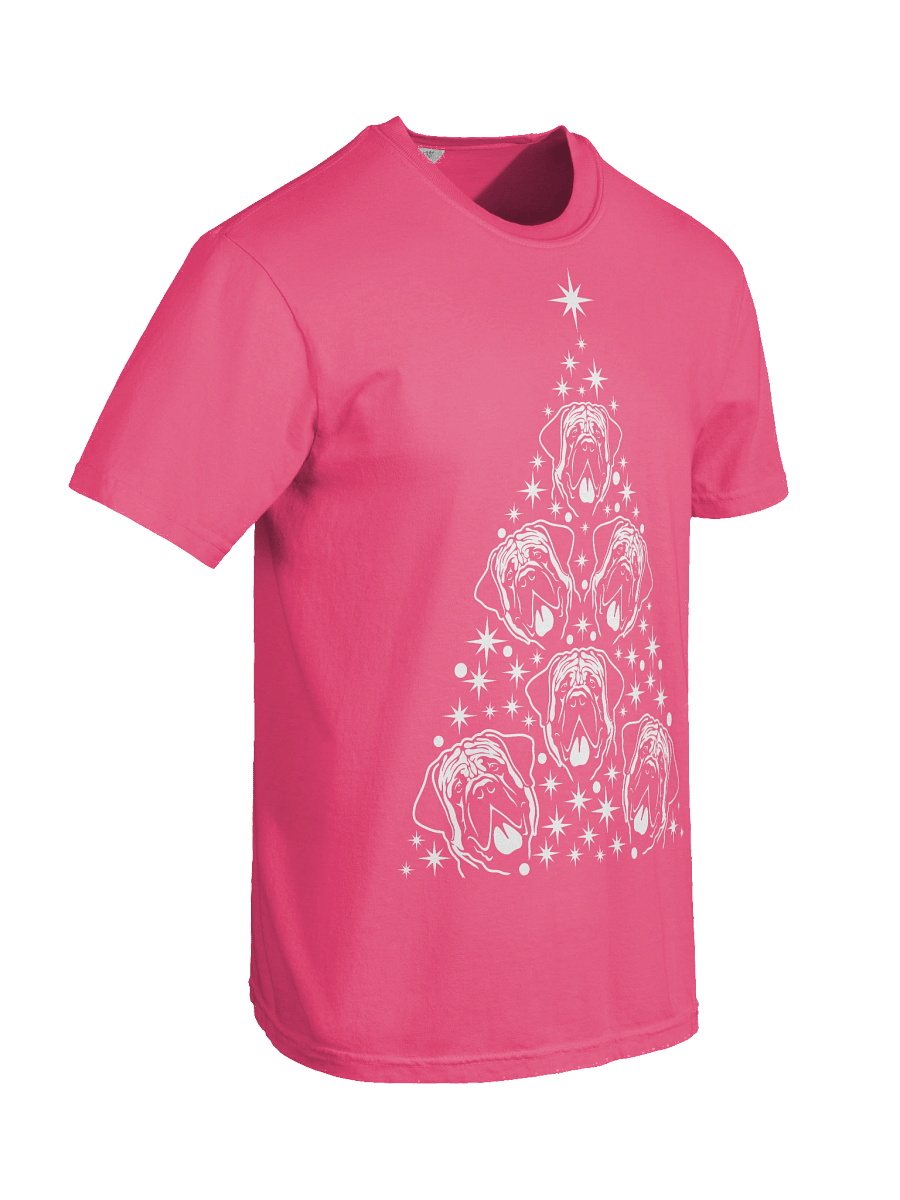 English Mastiff Christmas Tree T-Shirt product image (48)