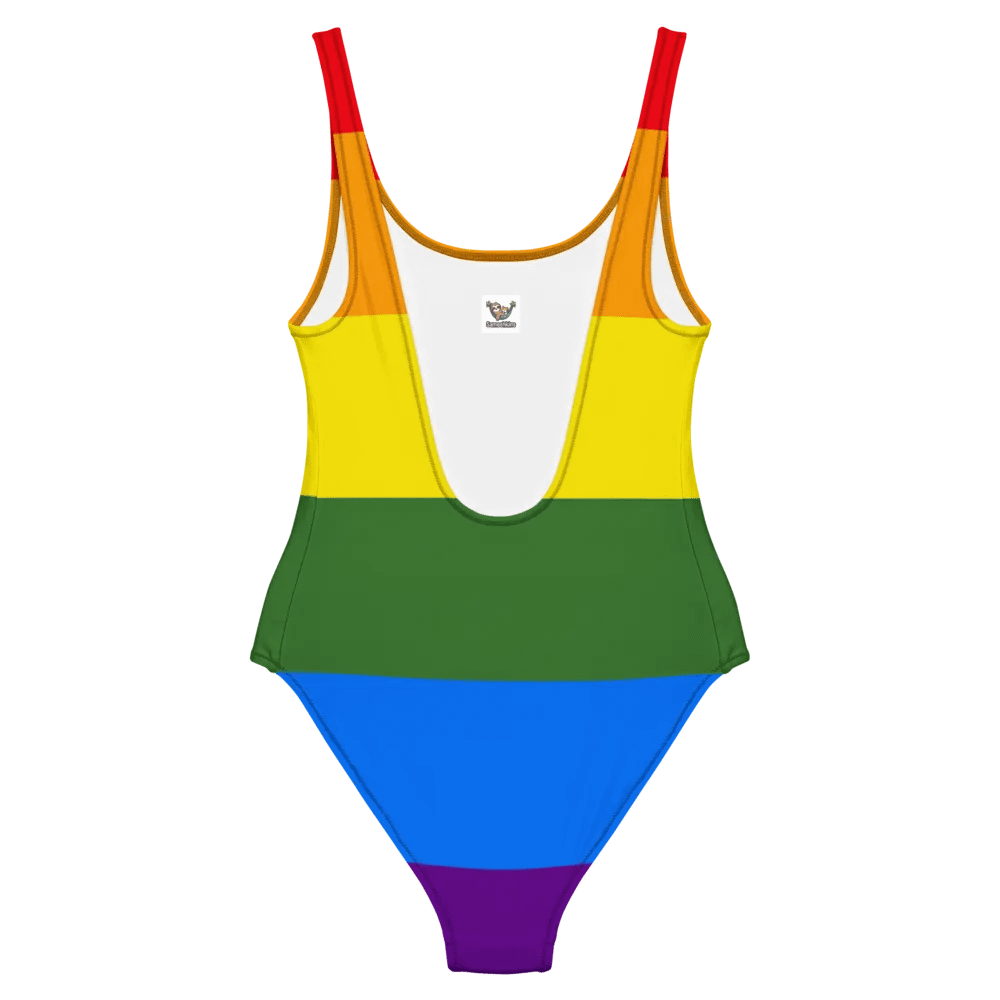 Rainbow Stripes All-Over Swimsuit product image (6)