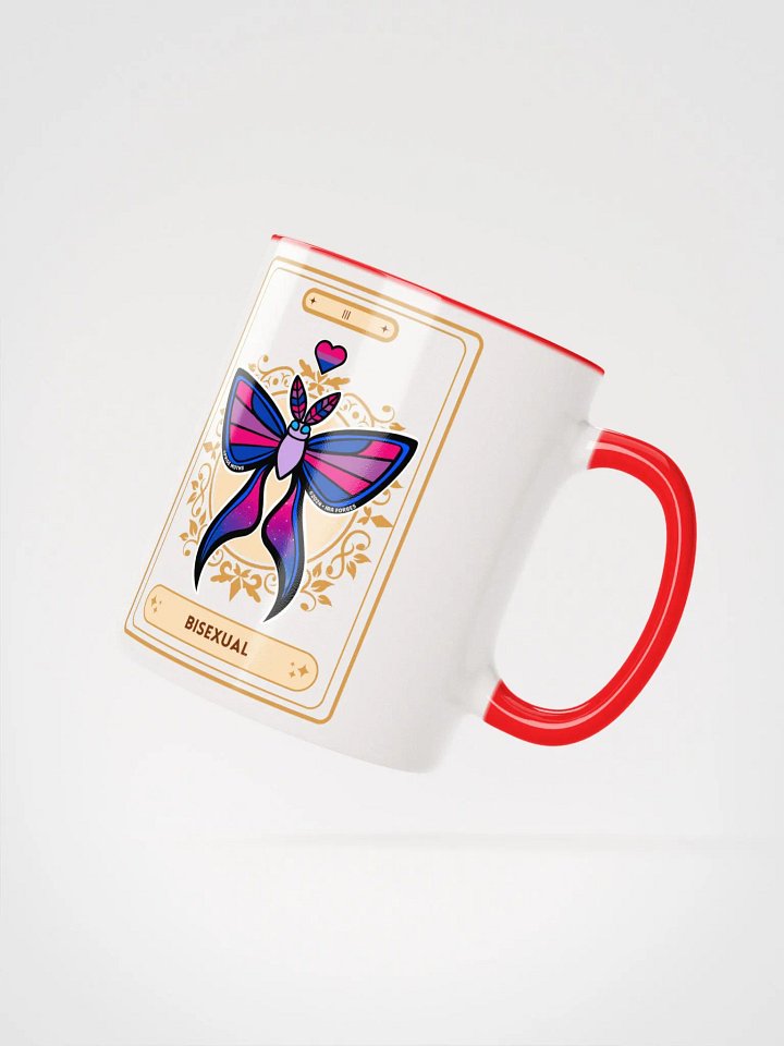 Bisexual Pride | Tarot Moth | Moth Mug | LGBTQIA+ product image (2)