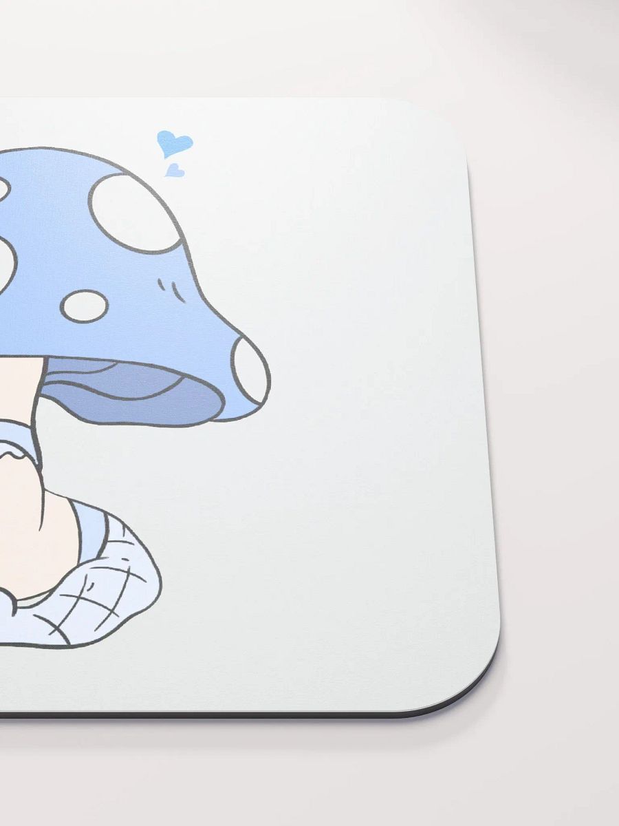Mushroom Baddie Desk Mat - Light Blue product image (5)