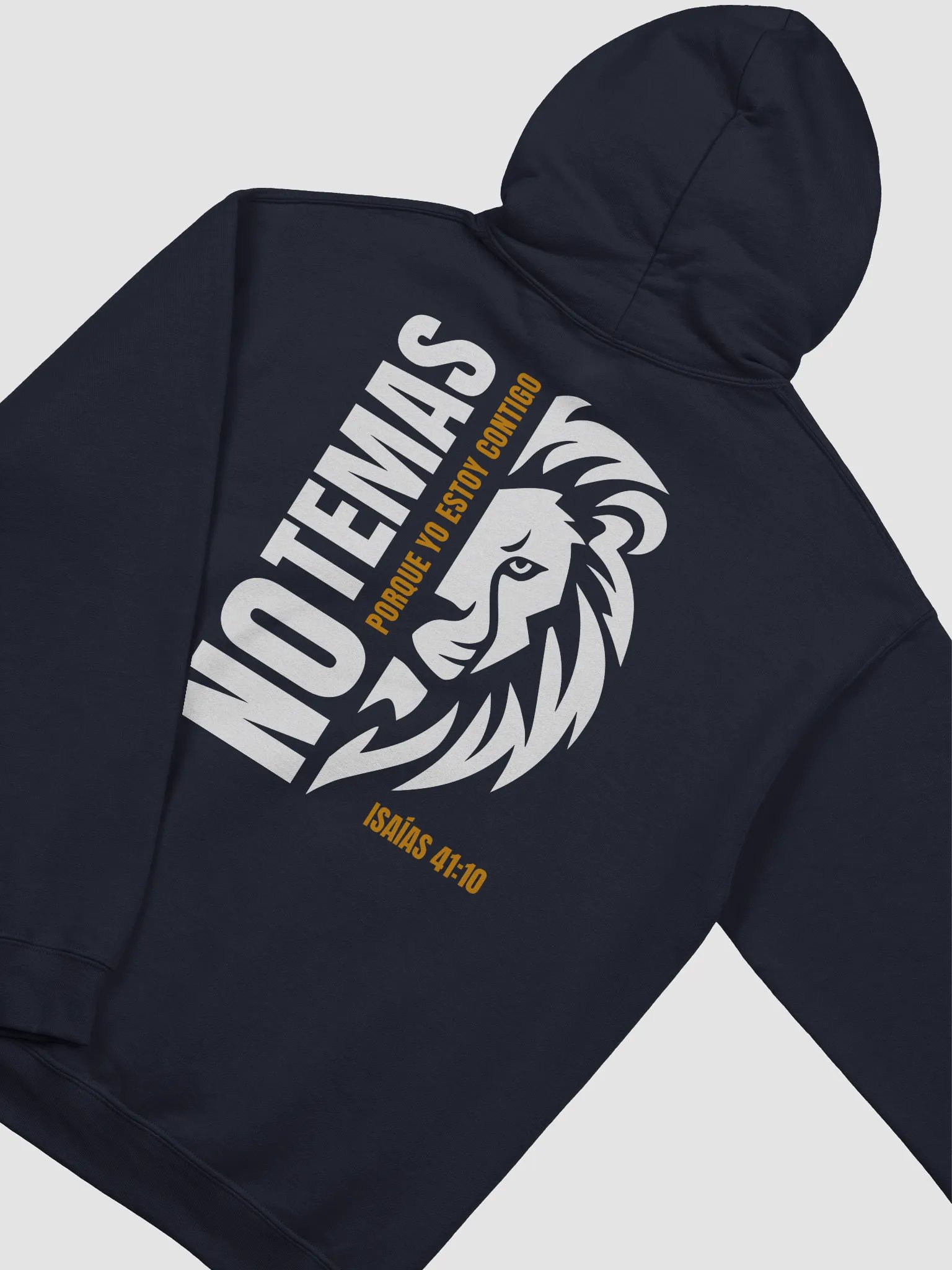 Sudadera Unisex Con Capucha | No temas, porque yo estoy contigo product image (2)