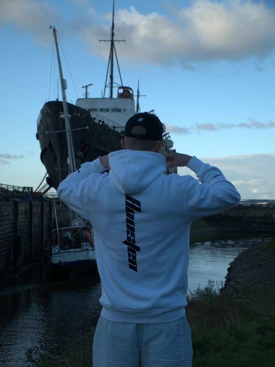 Booster - Classic White Booster All Over Hoodie. product image (4)