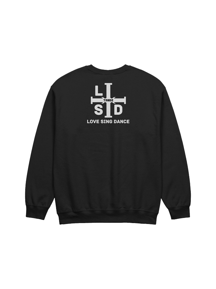 LSD TRIBE "Love Sing Dance" Mystic Sweatshirt {White Emblem} product image (2)