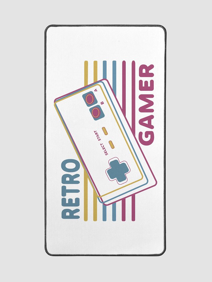 Retro Gamer Desk Mat - Ultimate Comfort for Gaming product image (2)