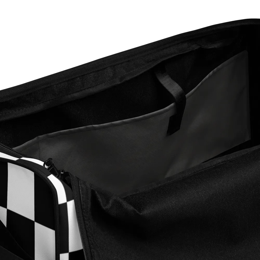 Checkered 16.5 gal. Duffle Bags w/Inside supports / inside pocket product image (8)