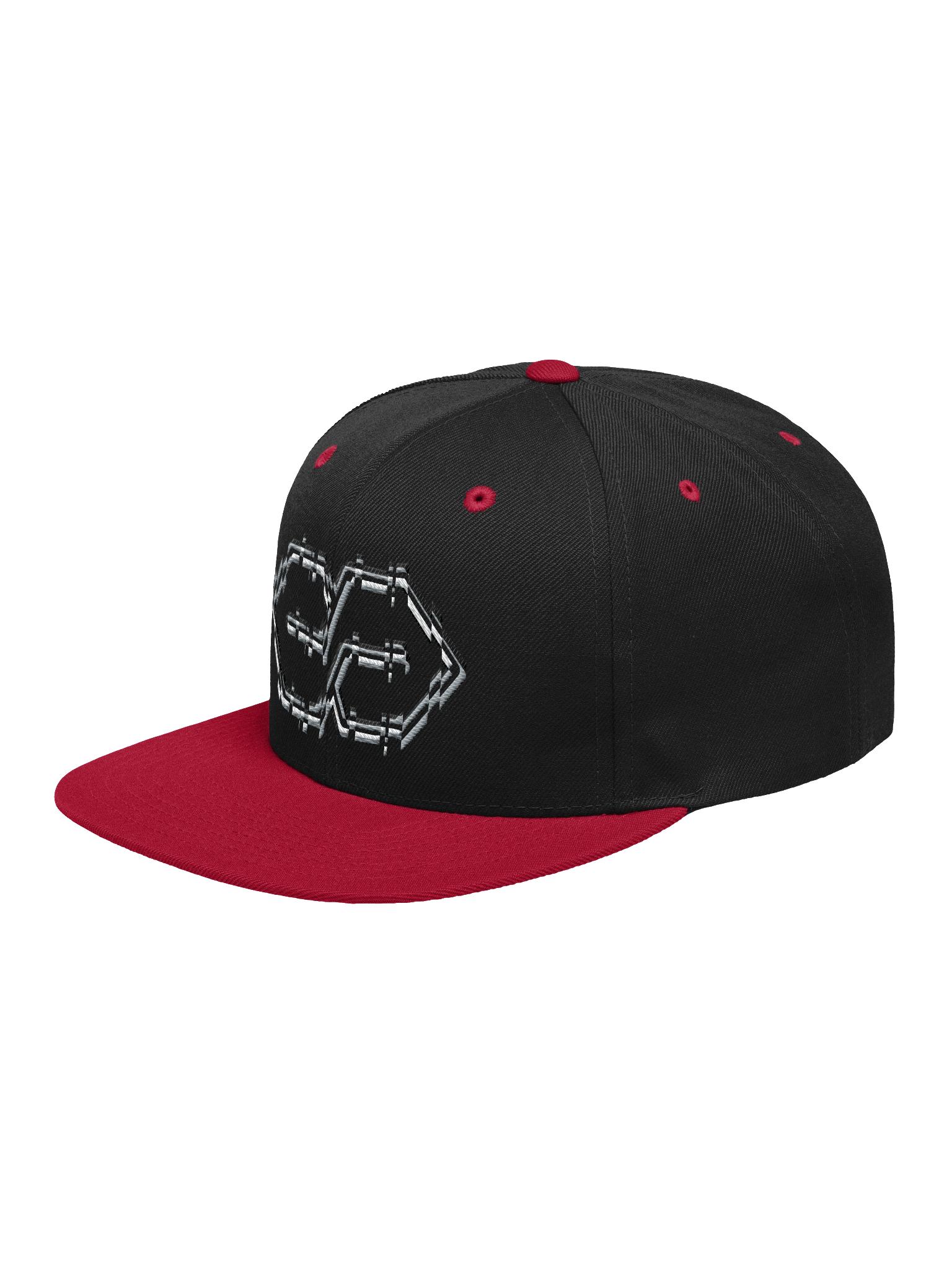 Monochrome Glitch Era Snapback Hat product image (12)