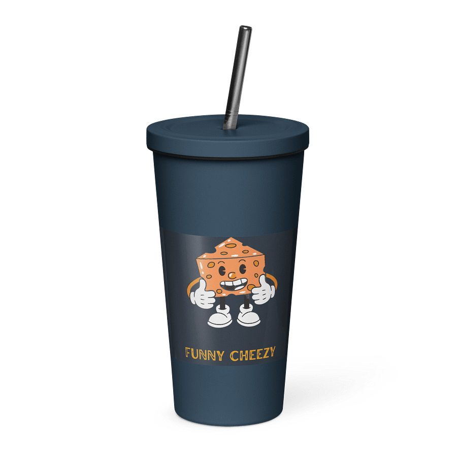 Cheezy Vibes Insulated Tumbler product image (1)
