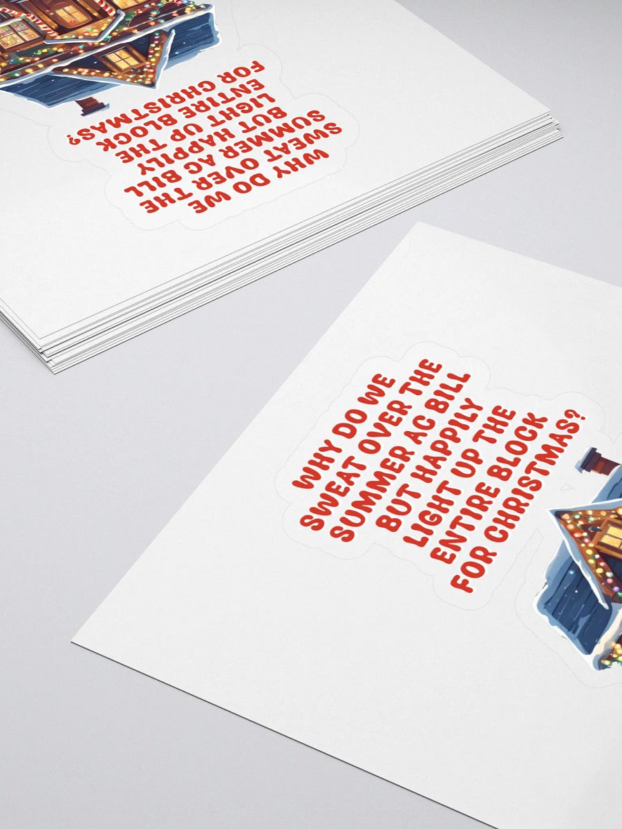 Light Up The Entire Block For Christmas Sticker product image (4)