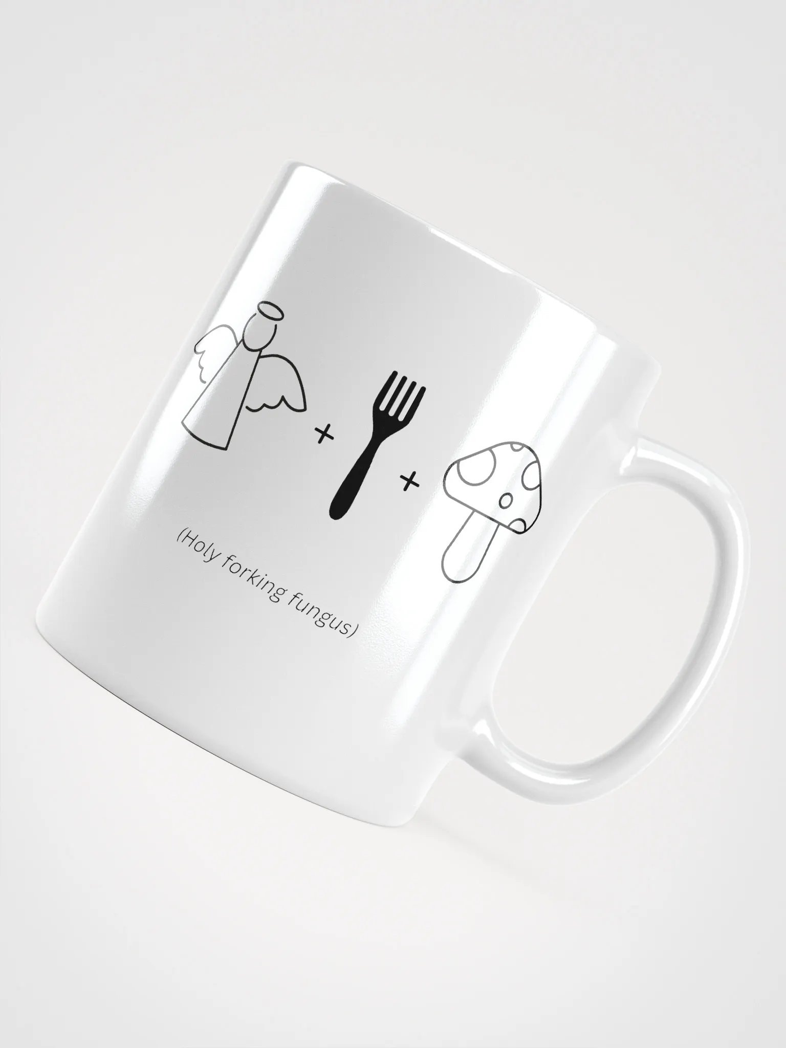 Holy Forking Fungus Movie Night Mug product image (11)