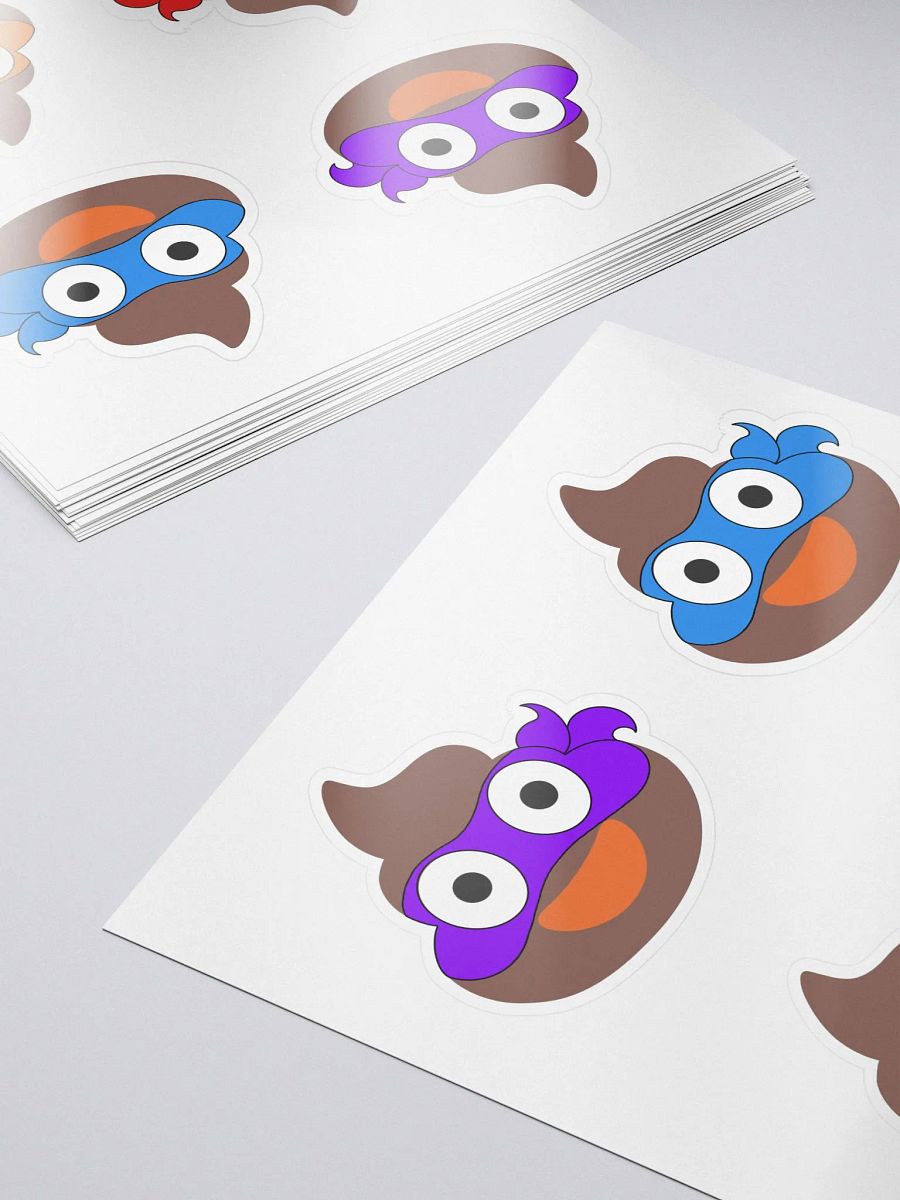 Ninja Poop Stickers product image (5)