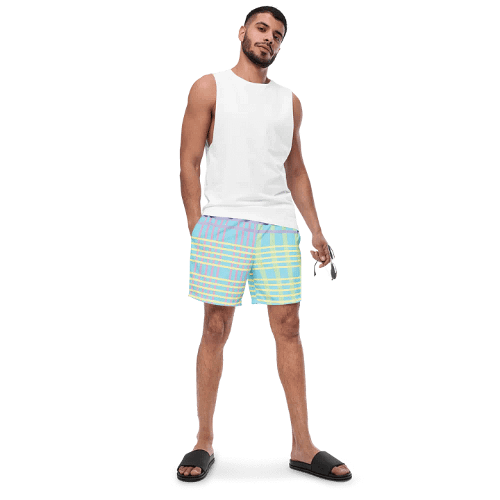 Summer Sunset Waves Trunks product image (1)
