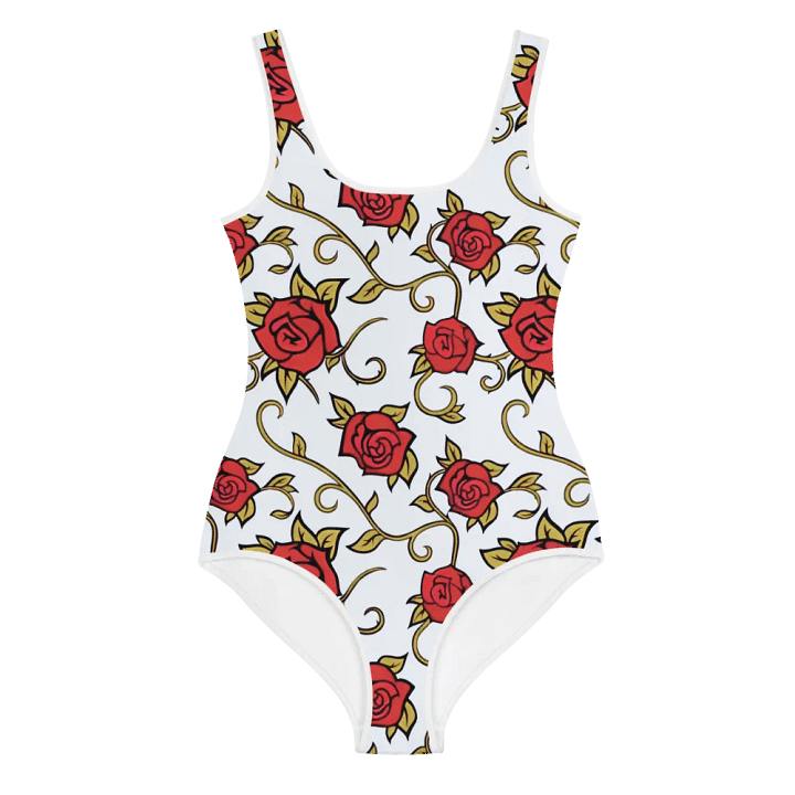 Blooming Roses Youth Swimsuit product image (1)