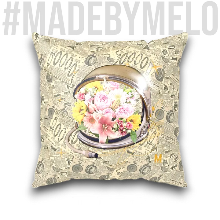 Floral Flyer - Square Pillow | #MadeByMELO product image (1)