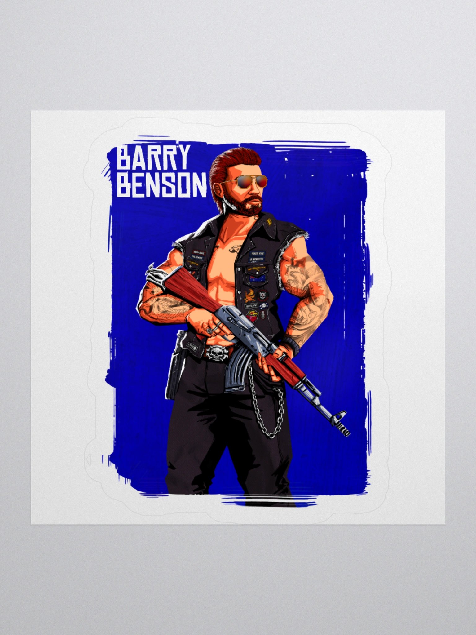 Barry Benson Portrait Sticker product image (3)