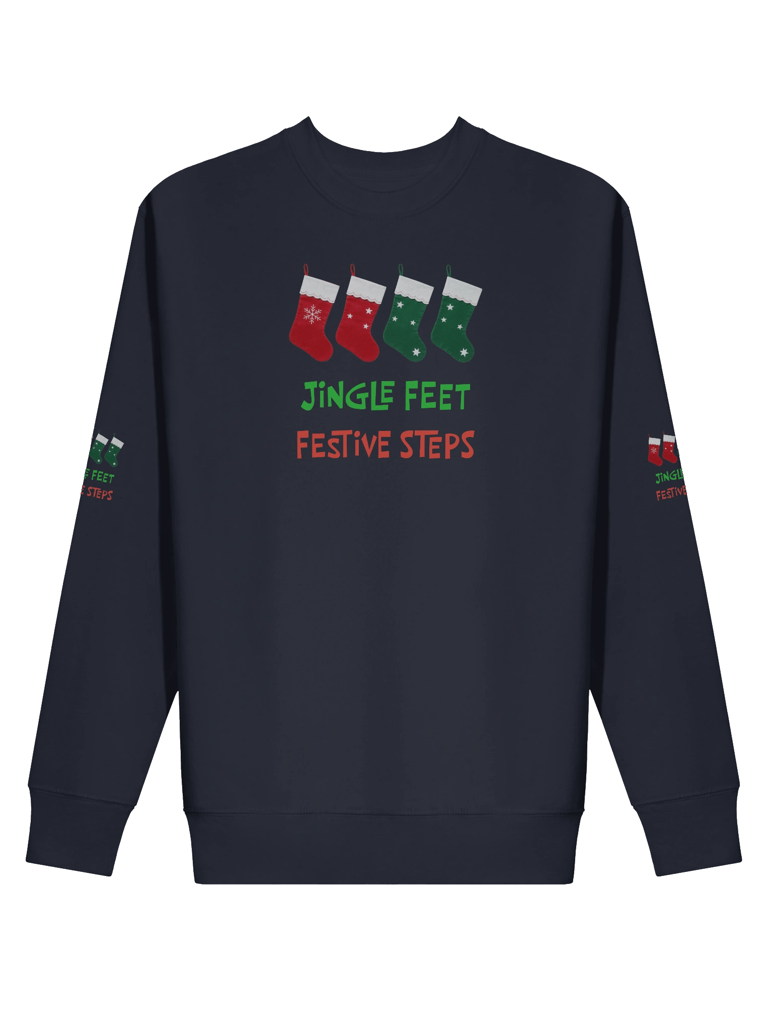 Jingle Feet Festive Christmas Sweatshirt product image (13)