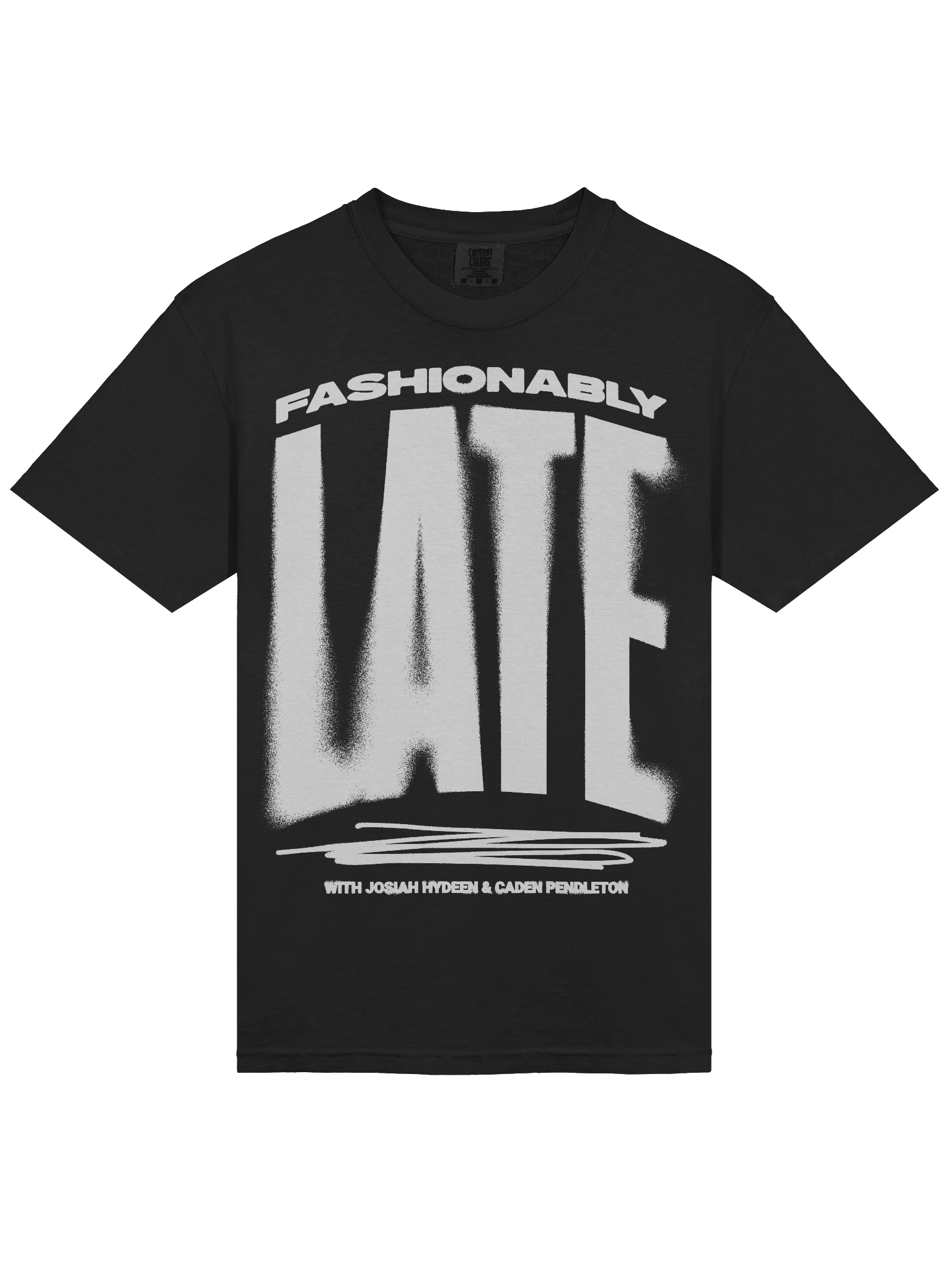 Large Graphic Tee (Black) product image (1)
