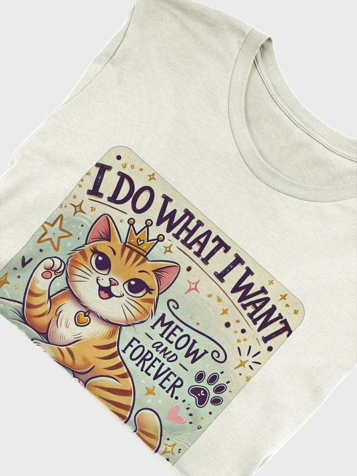 Meow and Forever (Bella+Canvas Supersoft T-Shirt) product image (2)