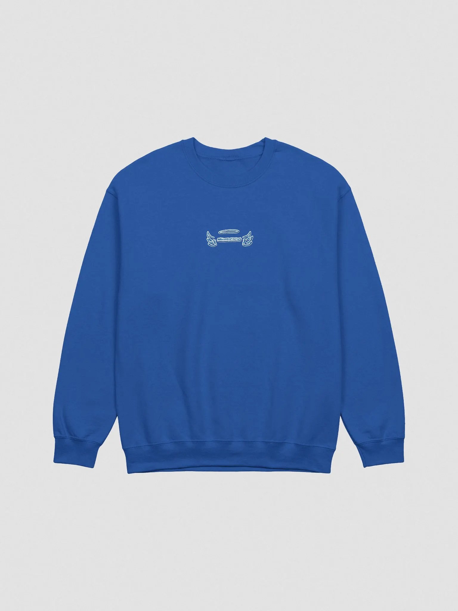 ANGELIC (royal bubble design) embroidered crewneck product image (4)