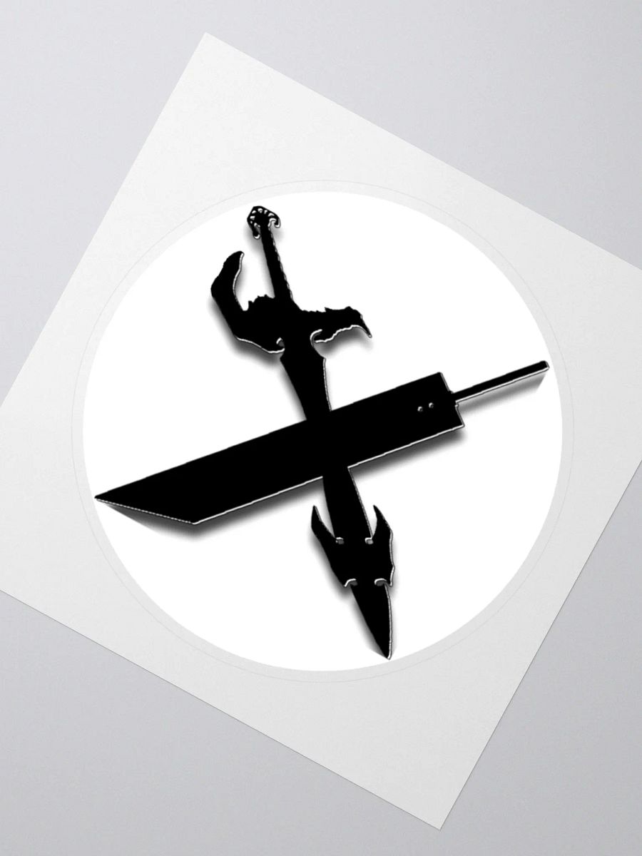 Luminaries of The Lifestream Black on White Logo Sticker product image (4)